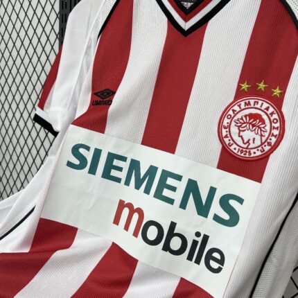 Retro Olympiacos FC 2001/02 Home Jersey 1