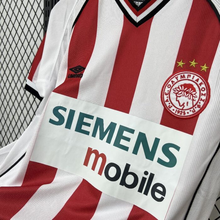 Retro Olympiacos FC 2001/02 Home Jersey 1