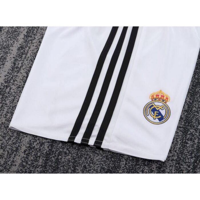 Retro Real Madrid 2008/09 Home Kids Kit 6