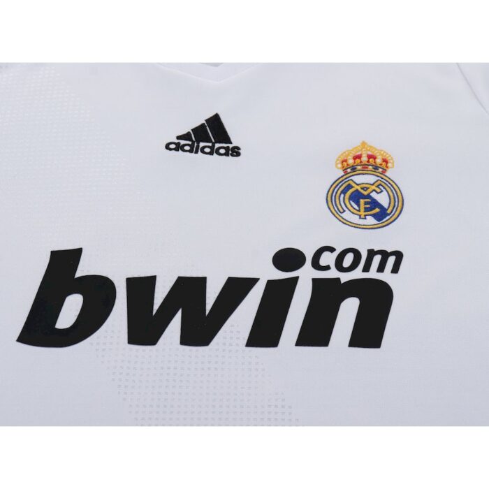 Retro Real Madrid 2008/09 Home Kids Kit 3
