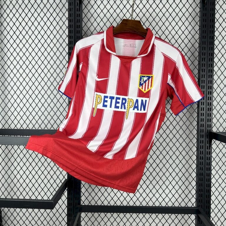 Retro Atletico Madrid 2003/04 Home Jersey