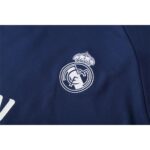 Mens Real Madrid 2016/17 1/4 Zip Sweatshirt Retro Style 7