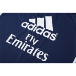 Mens Real Madrid 2016/17 1/4 Zip Sweatshirt Retro Style 4