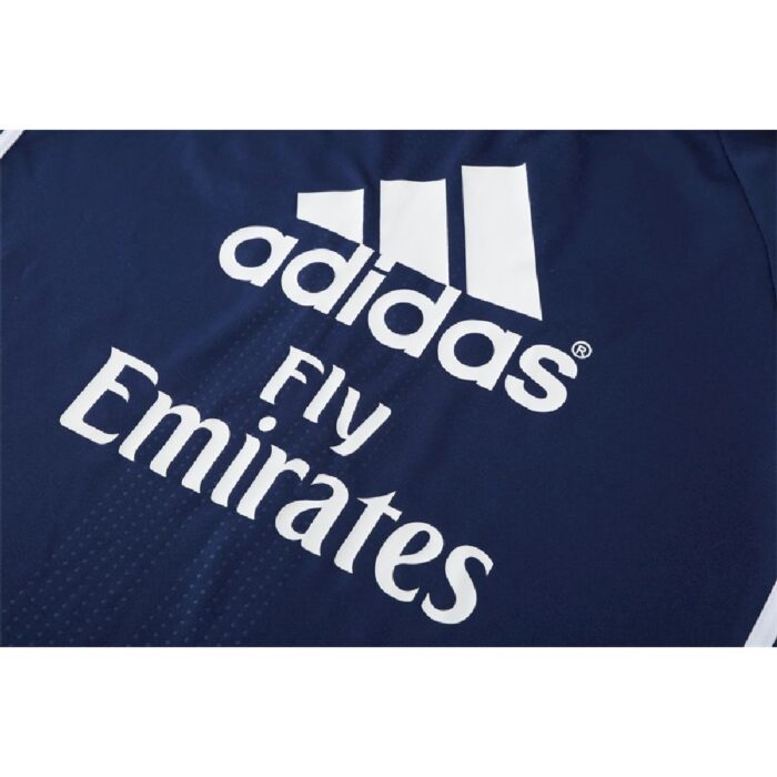 Mens Real Madrid 2016/17 1/4 Zip Sweatshirt Retro Style 4