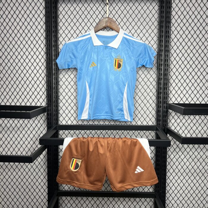Kids Belgium 2024/25 Away Kit 5