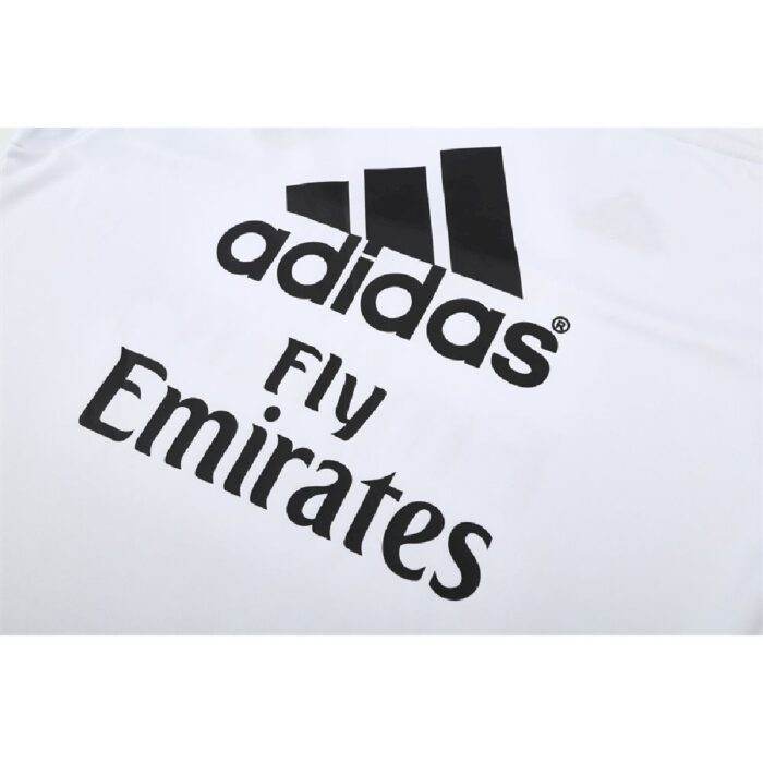Mens Real Madrid 2015/16 1/4 Zip Sweatshirt Retro Style 4