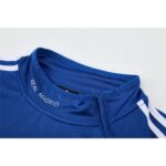 Mens Real Madrid 2013/14 1/4 Zip Sweatshirt Retro Style 5