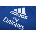 Mens Real Madrid 2013/14 1/4 Zip Sweatshirt Retro Style 3