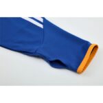 Mens Real Madrid 2013/14 1/4 Zip Sweatshirt Retro Style 2