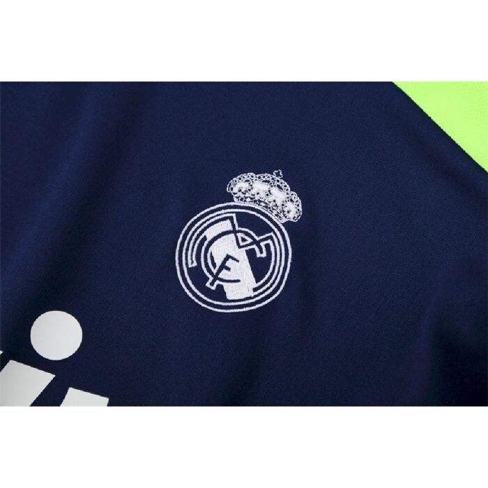 Mens Real Madrid 2012/13 1/4 Zip Sweatshirt Retro Style 7
