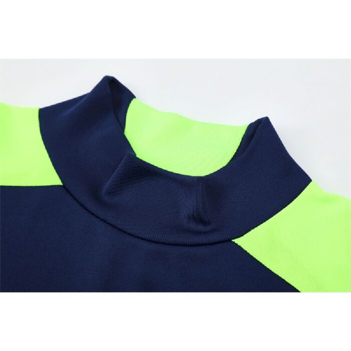 Mens Real Madrid 2012/13 1/4 Zip Sweatshirt Retro Style 5