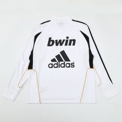 Mens Real Madrid 2011/12 1/4 Zip Sweatshirt Retro Style 1
