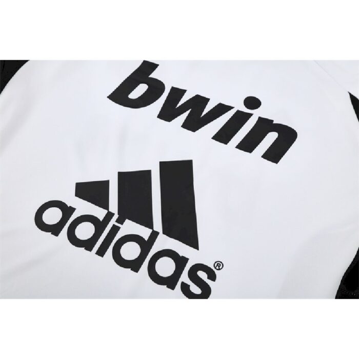 Mens Real Madrid 2011/12 1/4 Zip Sweatshirt Retro Style 3