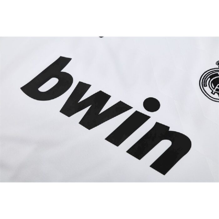 Mens Real Madrid 2011/12 1/4 Zip Sweatshirt Retro Style 2