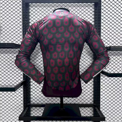 Mens Mexico 2024/25 Home Long Sleeve Jersey Player Version 1
