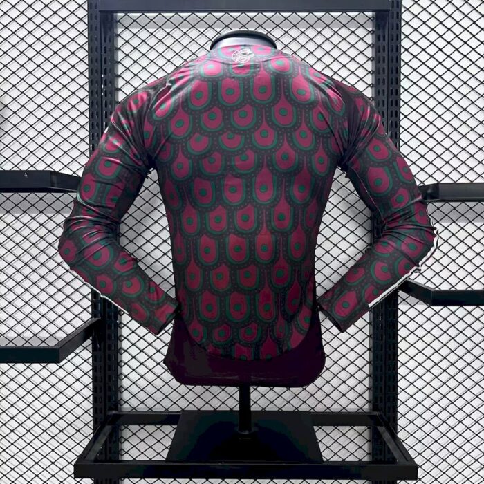 Mens Mexico 2024/25 Home Long Sleeve Jersey Player Version 1