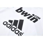Mens Real Madrid 2009/10 1/4 Zip Sweatshirt Retro Style 7