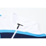 Mens Real Madrid 2009/10 1/4 Zip Sweatshirt Retro Style 5