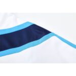 Mens Real Madrid 2009/10 1/4 Zip Sweatshirt Retro Style 2