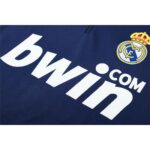 Mens Real Madrid 2009/10 1/4 Zip Sweatshirt Retro Style 7