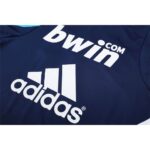 Mens Real Madrid 2009/10 1/4 Zip Sweatshirt Retro Style 6