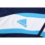 Mens Real Madrid 2009/10 1/4 Zip Sweatshirt Retro Style 3