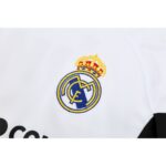 Mens Real Madrid 2008/09 1/4 Zip Sweatshirt Retro Style 2