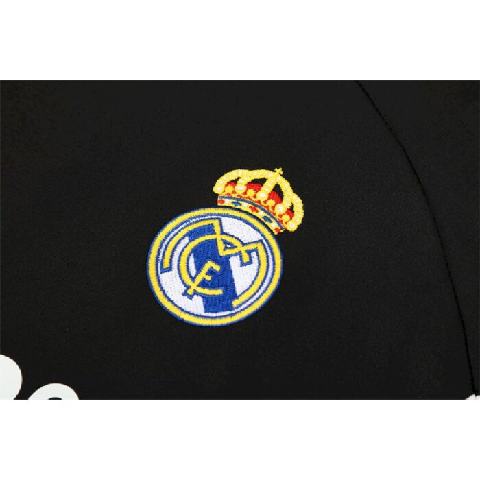 Mens Real Madrid 2008/09 1/4 Zip Sweatshirt Retro Style 5