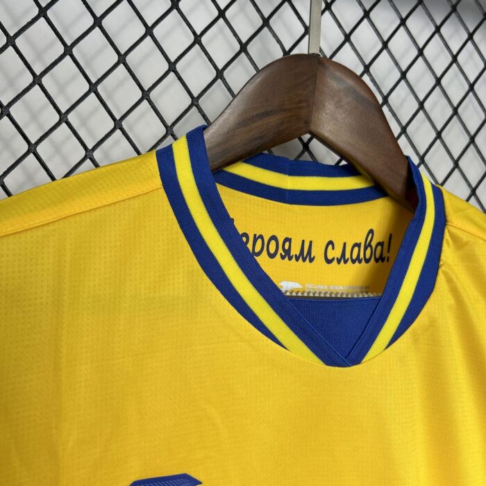Mens Ukraine 2024/25 Away Jersey 3