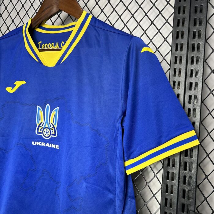 Mens Ukraine 2024/25 Away Jersey 3