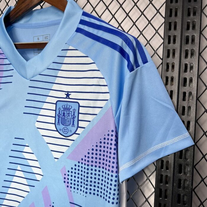 Mens Spain 2024/25 Goalkeeper Jersey 3