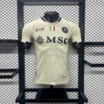 Mens Napoli 2024/25 Camiseta EJersey EA7 Player Version 3