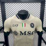 Mens Napoli 2024/25 Camiseta EJersey EA7 Player Version 2