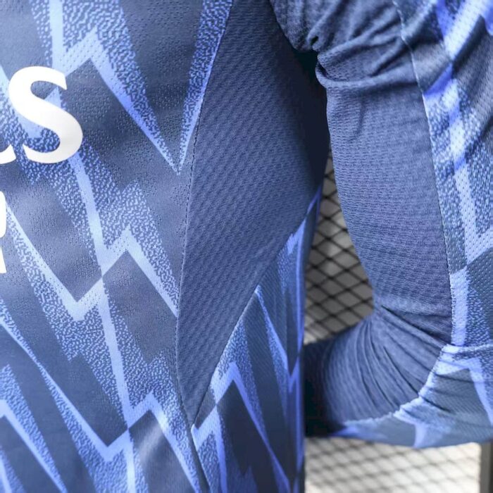 Mens Arsenal 2025/26 Away Long Sleeve Jersey Player Version 7
