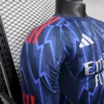 Mens Arsenal 2025/26 Away Long Sleeve Jersey Player Version 6