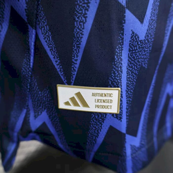 Mens Arsenal 2025/26 Away Long Sleeve Jersey Player Version 5