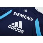 Mens Real Madrid 2005/06 1/4 Zip Sweatshirt Retro Style 6