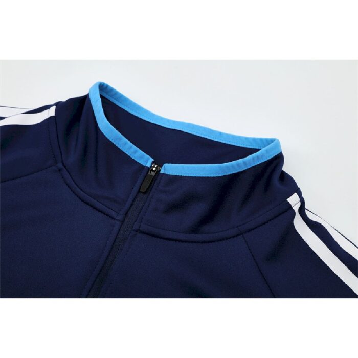 Mens Real Madrid 2005/06 1/4 Zip Sweatshirt Retro Style 5