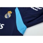 Mens Real Madrid 2005/06 1/4 Zip Sweatshirt Retro Style 4