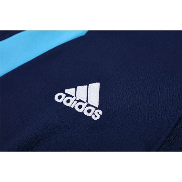 Mens Real Madrid 2005/06 1/4 Zip Sweatshirt Retro Style 2