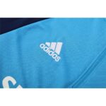 Mens Real Madrid 2005/06 1/4 Zip Sweatshirt Retro Style 2