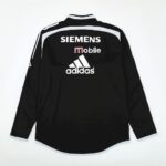 Mens Real Madrid 2004/05 1/4 Zip Sweatshirt Retro Style 1