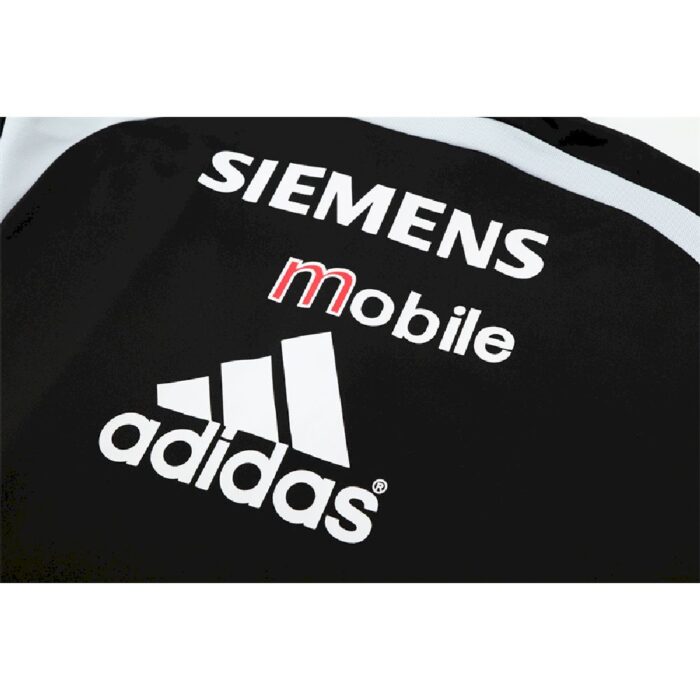 Mens Real Madrid 2004/05 1/4 Zip Sweatshirt Retro Style 2
