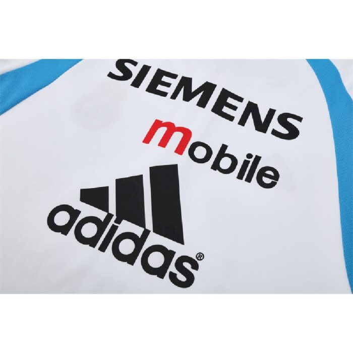 Mens Real Madrid 2003/04 1/4 Zip Sweatshirt Retro Style 6
