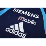 Mens Real Madrid 2003/04 1/4 Zip Sweatshirt Retro Style 4