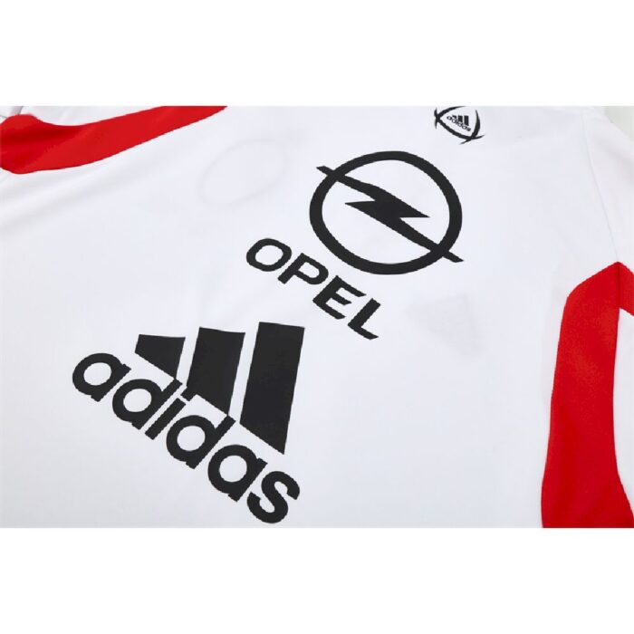 Mens AC Milan 2005/06 1/4 Zip Sweatshirt Retro Style 6