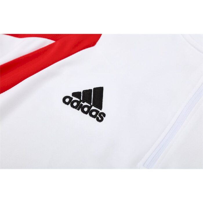 Mens AC Milan 2005/06 1/4 Zip Sweatshirt Retro Style 3