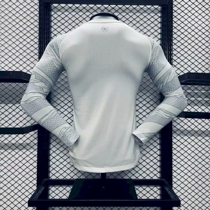 Mens Manchester City 2024/25 Long Sleeve Jersey Player Versionon 1