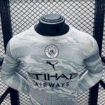 Mens Manchester City 2024/25 Long Sleeve Jersey Player Versionon 2
