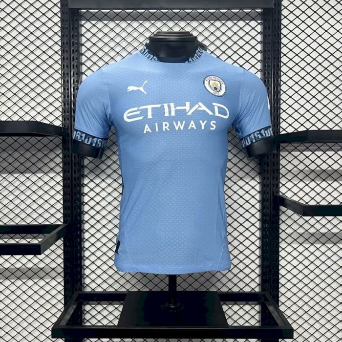 Mens Manchester City 2024/25 Home Jersey Player Version 2